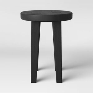 Woodland‎ Short Carved Wood Side Table Black - Threshold, Target